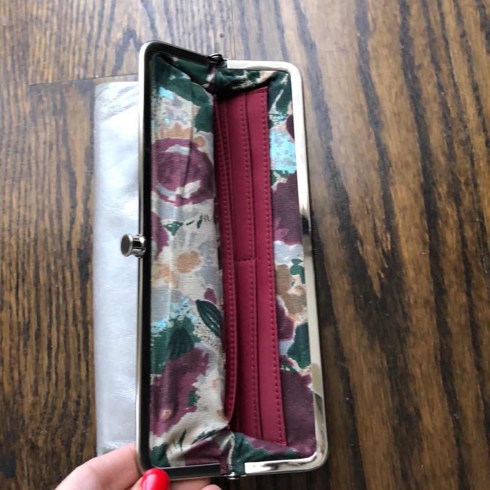 Silver HOBO Wallet